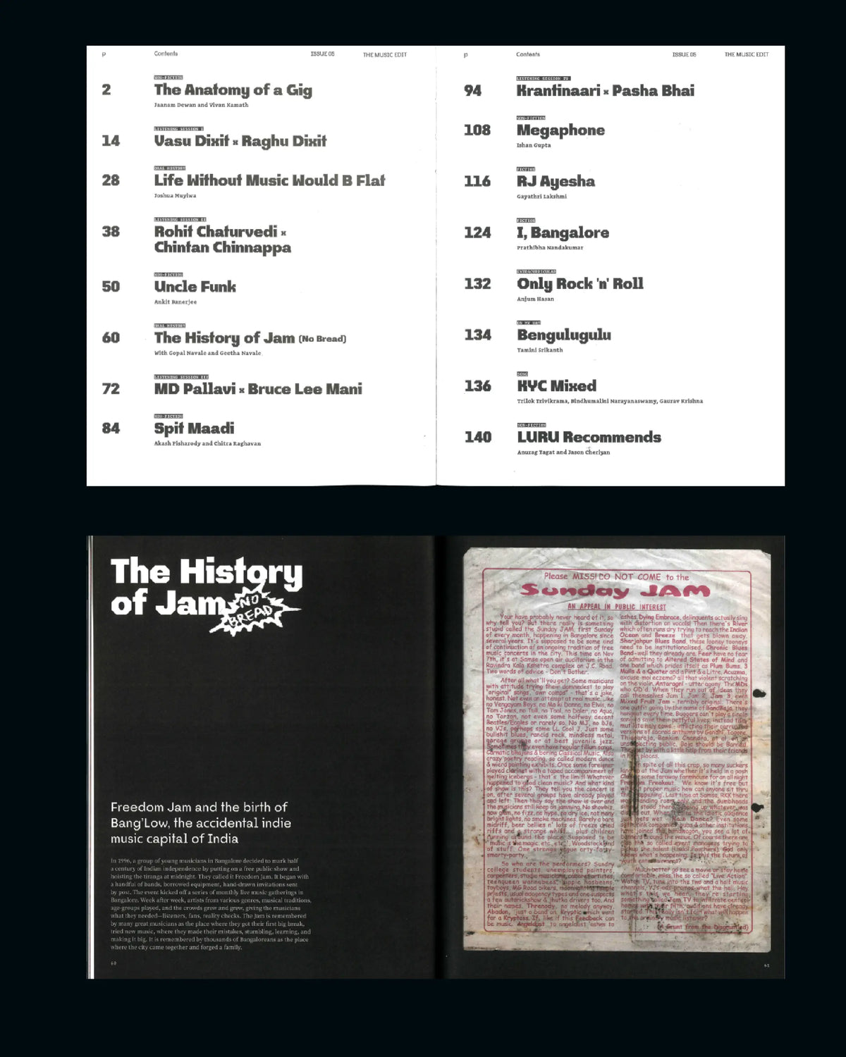 Issue 05: The Music Edit