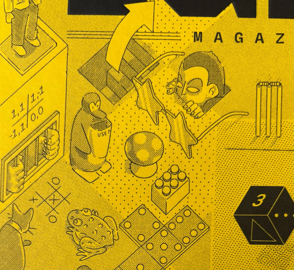 Luru Magazine and Madhav Nair (aka Deadtheduck) cover illustration details