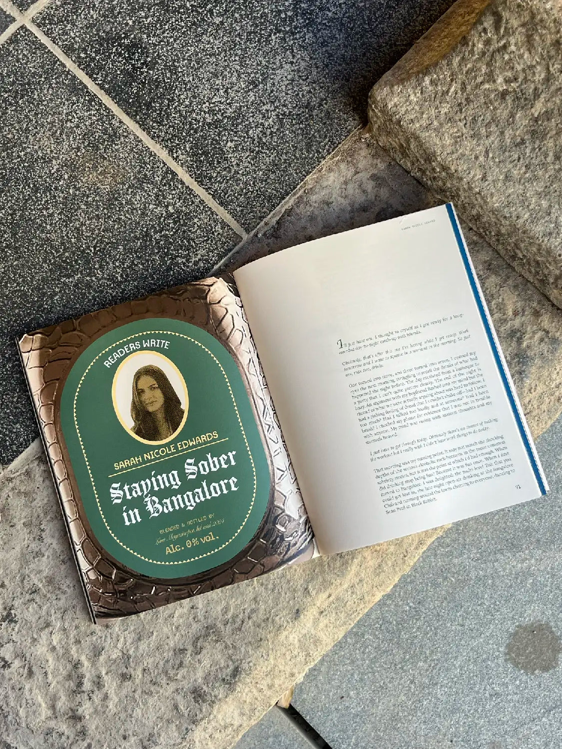 Design of Sarah Nicole Edwards article from Issue 01: Stories from the city
